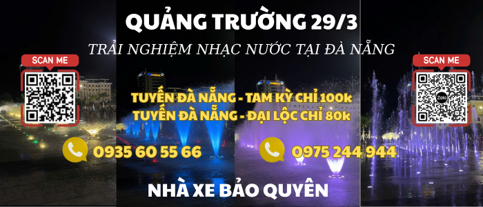 Đêm Nhạc Nước Lung Linh Tại Quảng Trường 29/3 Đà Nẵng – Trải Nghiệm Không Thể Bỏ Lỡ Trên Hành Trình Xe Tam Kỳ Đà Nẵng